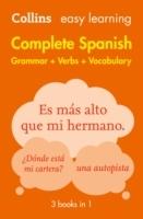 Easy learning spanish complete grammar, verbs and vocabulary (3 books in 1)