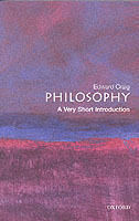 Philosophy : a very short introduction