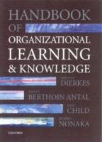 Handbook of organizational learning and knowledge