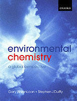 Environmental chemistry - a global perspective