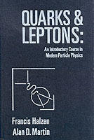 Quarks and leptons - introductory course in modern particle physics