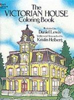 Victorian house colouring book