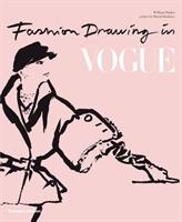 Fashion drawing in Vogue
