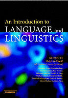 Introduction to language and linguistics