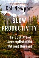 Slow Productivity