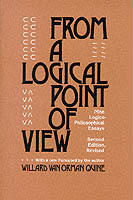 From a logical point of view : 9 logico-philosophical essays