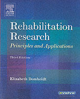 Rehabilitation research - principles and applications