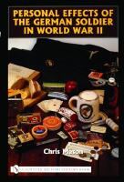 Personal effects of the german soldier in world war ii