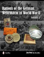 Rations of the german wehrmacht in world war ii - vol.2
