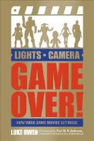 Lights, camera, game over! - how video game movies get made