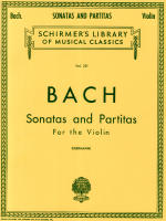 Bach; Sonatas and Partitas for Violin