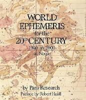 World Ephemeris For The 2Oth Century (Noon)
