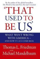 That Used to Be Us