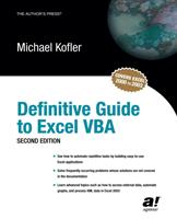 Definitive Guide to Excel VBA, Second Edition