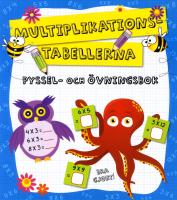 Multiplikationstabellerna - Pyssel och &ouml;vningsbok