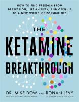 The Ketamine Breakthrough