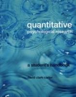 Quantitative psychological research textbook - a students handbook