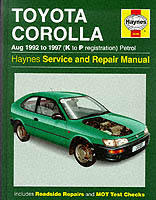 Toyota Corolla (92-97) service & repair manual
