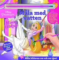 M&aring;la med vatten - Disney Prinsessor