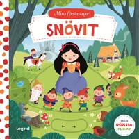Mina f&ouml;rsta sagor - Sn&ouml;vit - med r&ouml;rliga flikar
