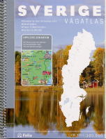 Sverige v&auml;gatlas med upplevelser