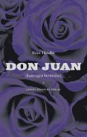 Don Juan : hans egen ber&auml;ttelse