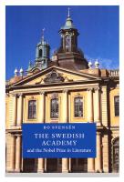 The Swedish Academy and the Nobel Prize in literature