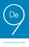 Litter&auml;r kalender. 2005, Karl
