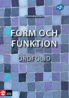Mål Form och funktion Ordföljd, andra upplagan