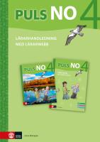 PULS NO &aring;k 4 L&auml;rarhandledning med l&auml;rarwebb