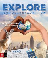 Explore 7-9 : English Around The World