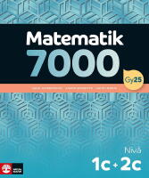 Matematik 7000 niv&aring; 1c+2c