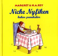 Nicke Nyfiken bakar pannkakor