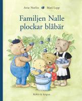 Familjen Nalle plockar bl&aring;b&auml;r