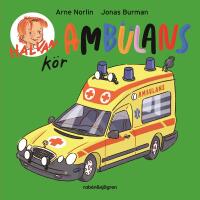 Halvan k&ouml;r ambulans