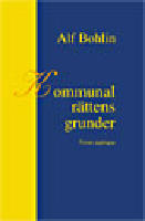 Kommunalr&auml;ttens grunder