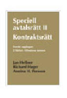 Speciell avtalsr&auml;tt II. kontraktsr&auml;tt. :  H. 2, allm&auml;nna &auml;mnen