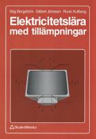 Elektricitetsl&auml;ra med till&auml;mpningar