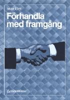F&ouml;rhandla med framg&aring;ng