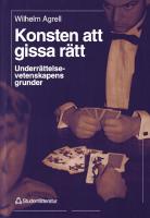 Konsten att gissa r&auml;tt