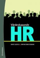 V&auml;rdeskapande HR