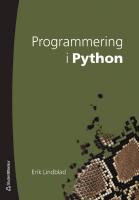 Programmering i Python