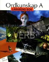 Ordkunskap A Verb L&auml;rarens bok