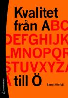 Kvalitet fr&aring;n A till &Ouml; : en resa genom alfabetet med rim och resor
