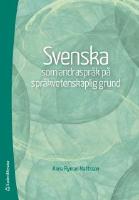 Svenska som andraspråk på språkvetenskaplig grund