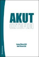 Akut ortopedi