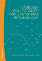 Tabeller och formler f&ouml;r statistiska ber&auml;kningar