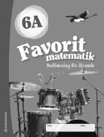 Favorit matematik 6A Bed&ouml;mning f&ouml;r l&auml;rande 10-pack