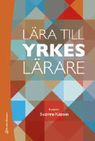 L&auml;ra till yrkesl&auml;rare