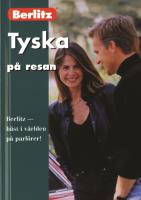 Tyska p&aring; resan